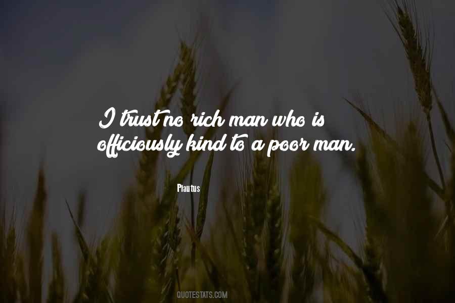 Rich Man Poor Man Quotes #206334