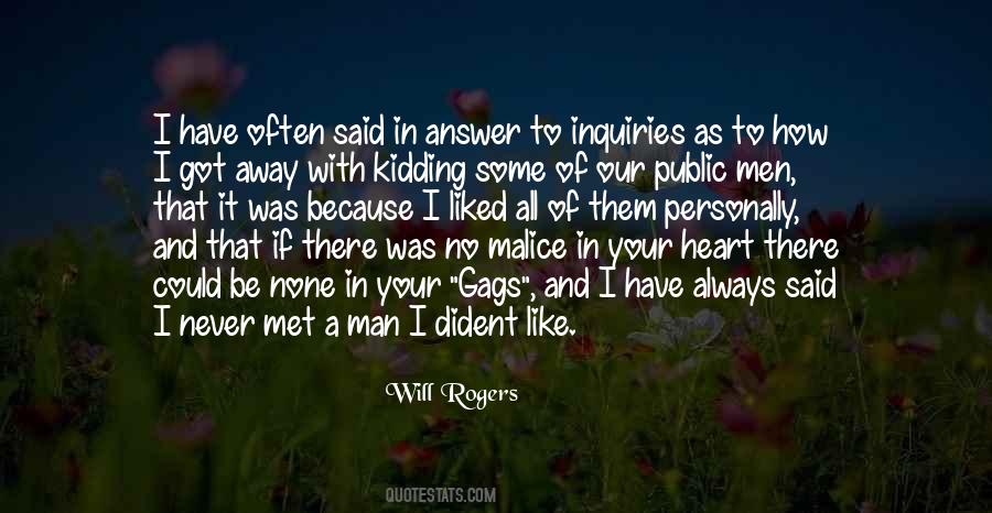 Quotes About Will Rogers #103142