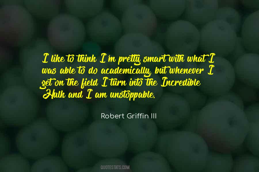 Quotes About Robert Griffin Iii #1512738