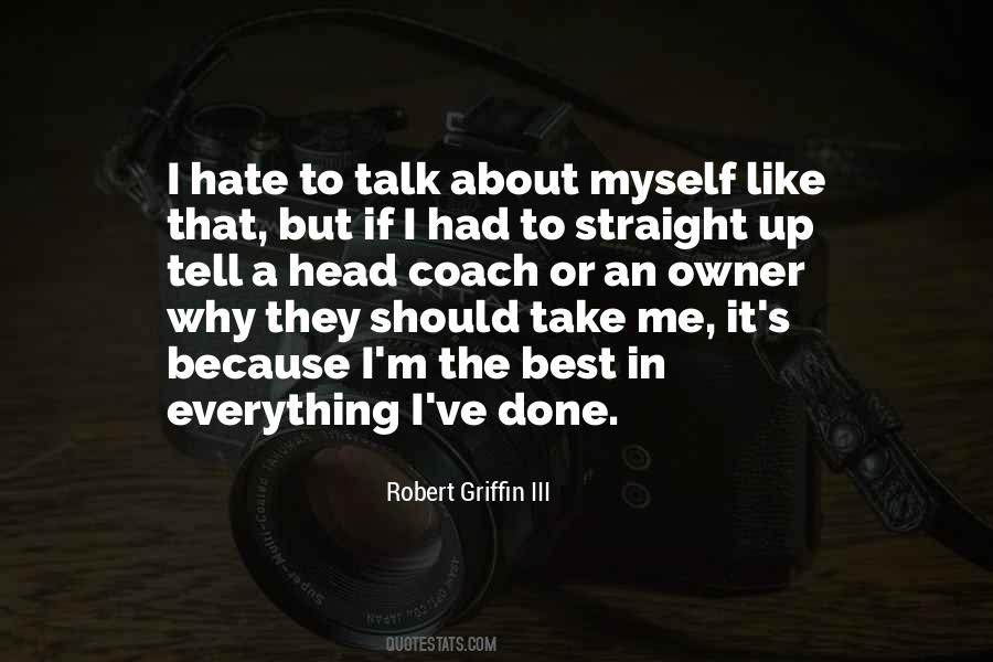 Quotes About Robert Griffin Iii #1872479