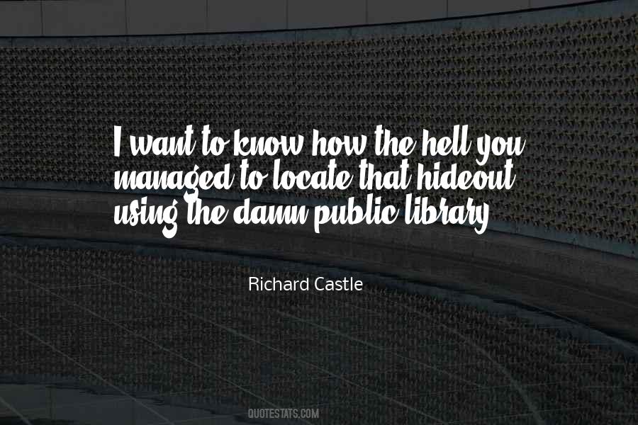 Richard Castle Best Quotes #373773