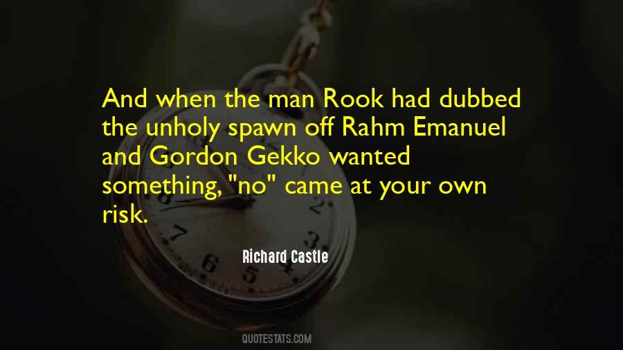 Richard Castle Best Quotes #495042