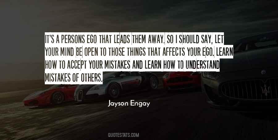 Quotes About Acceptance Of Mistakes #1018698
