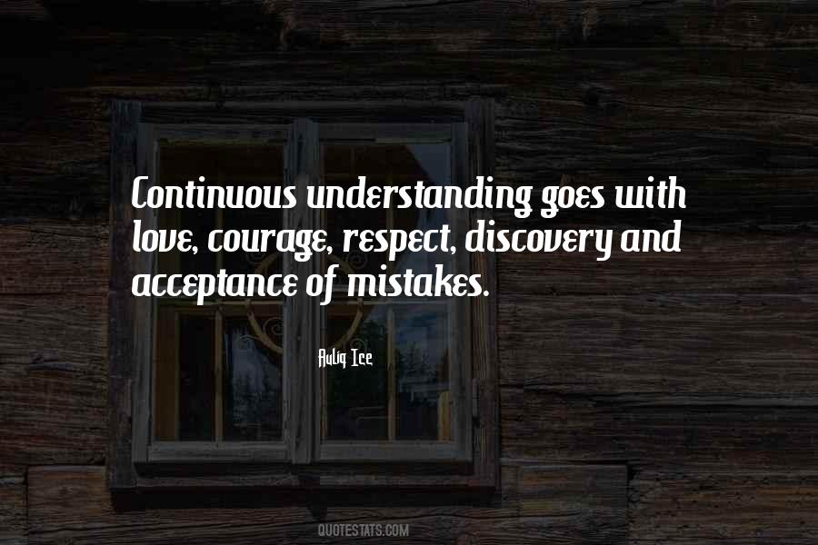 Quotes About Acceptance Of Mistakes #520494