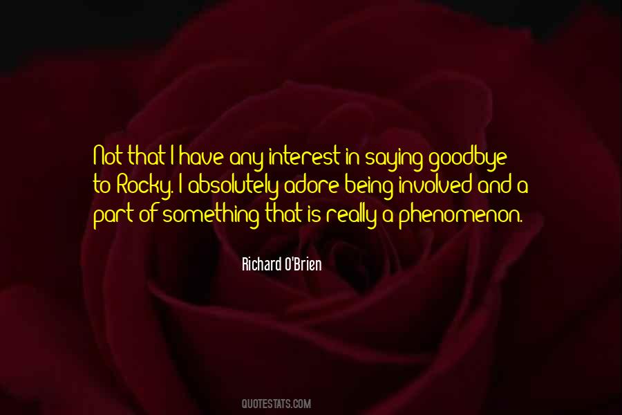 Richard O'kane Quotes #1092155