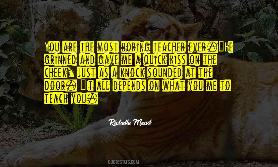 Richelle Mead Storm Born Quotes #405785