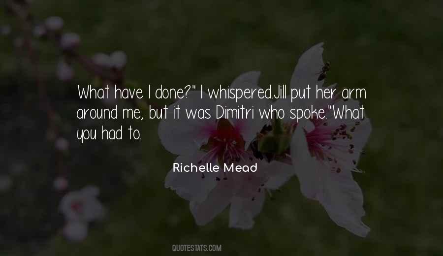 Richelle Mead Vampire Academy Quotes #1756269