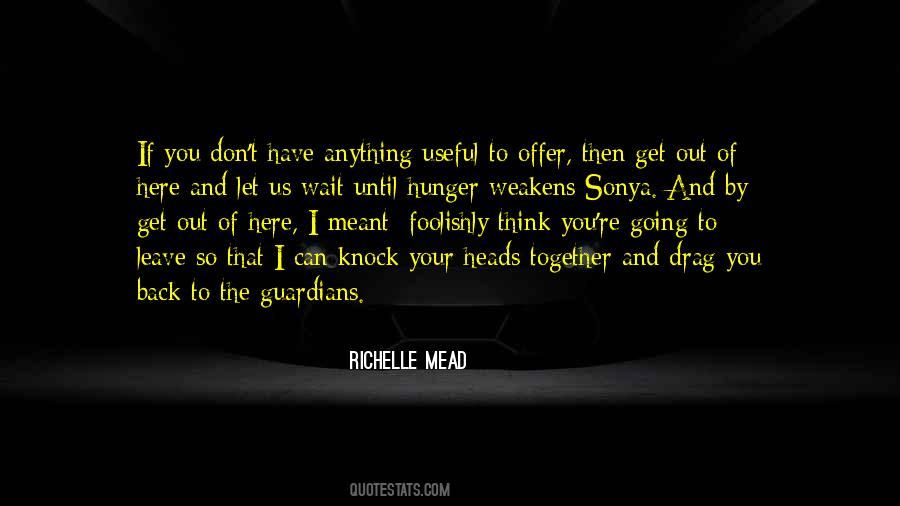 Richelle Mead Vampire Academy Quotes #619172