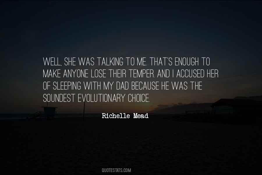 Richelle Mead Vampire Academy Quotes #849455