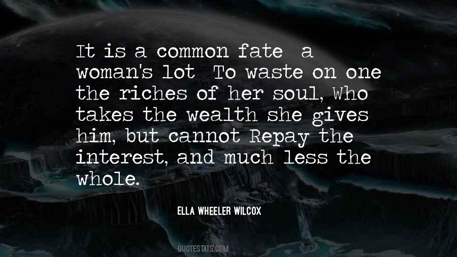 Riches Wealth Quotes #133832