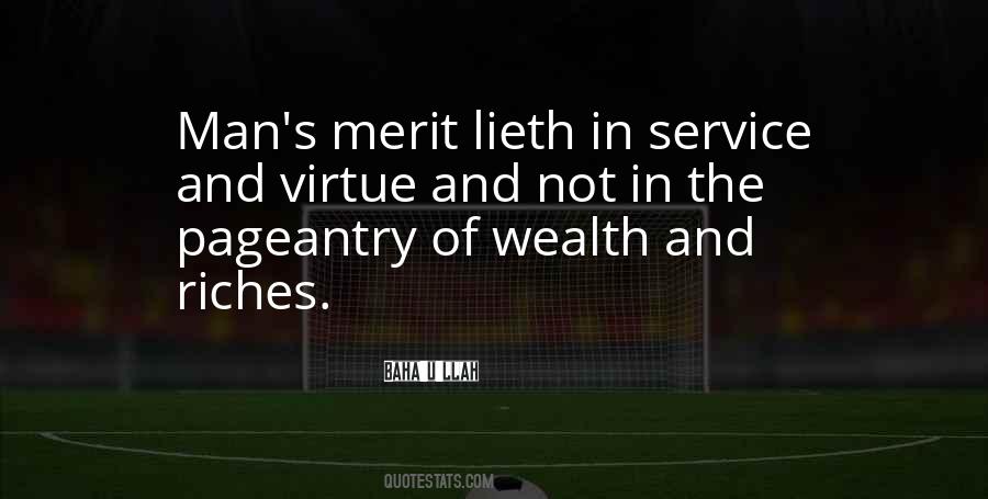 Riches Wealth Quotes #167074