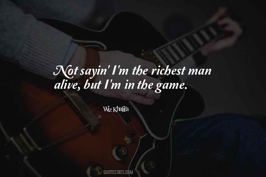 Richest Man Quotes #1665176