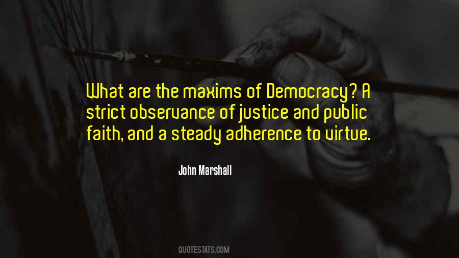 Quotes About John Marshall #1351541