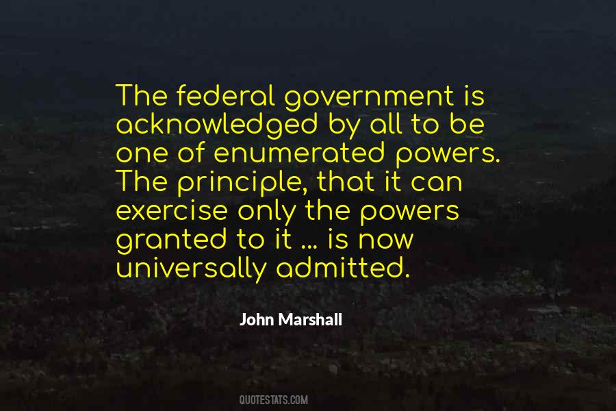 Quotes About John Marshall #1409417