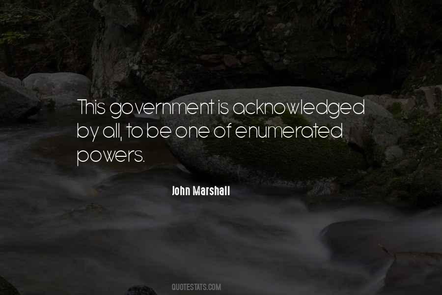 Quotes About John Marshall #1602616