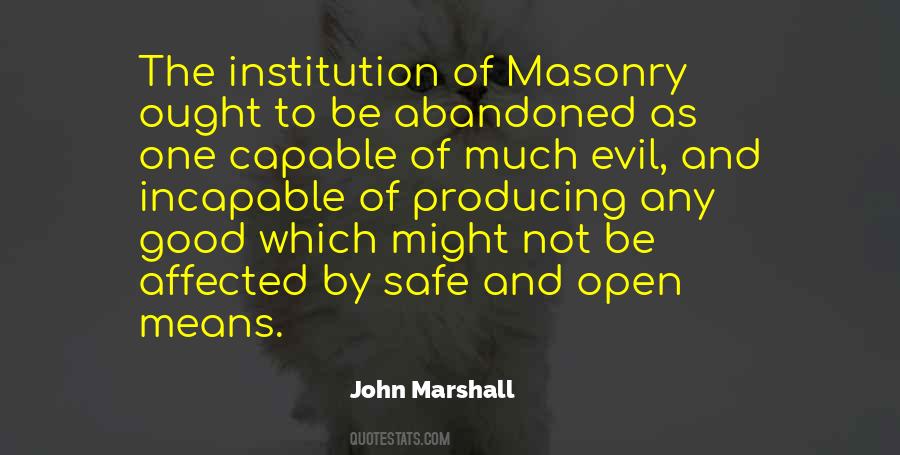 Quotes About John Marshall #742425