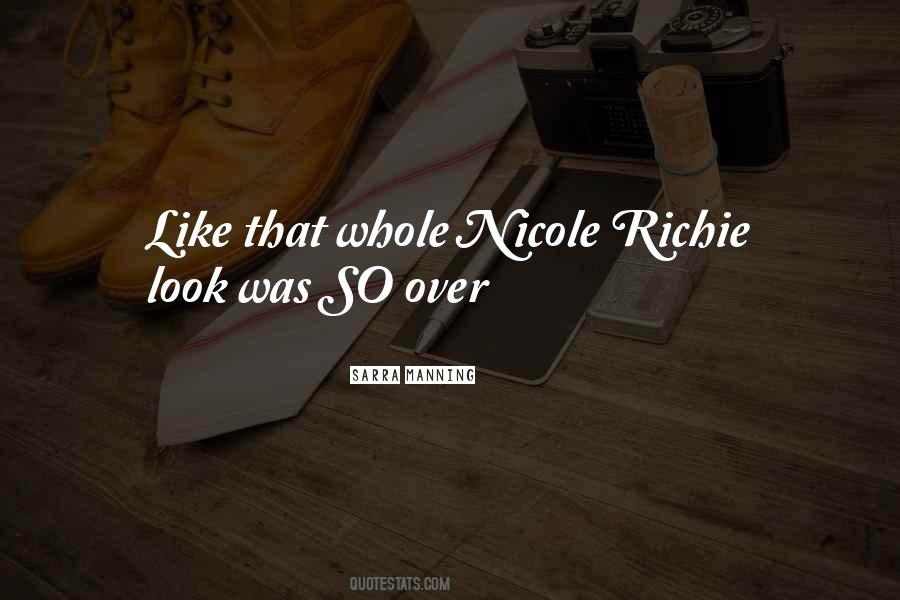 Richie Quotes #324220