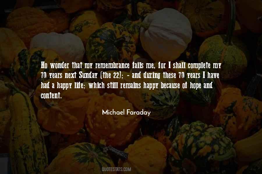 Quotes About Michael Faraday #164770