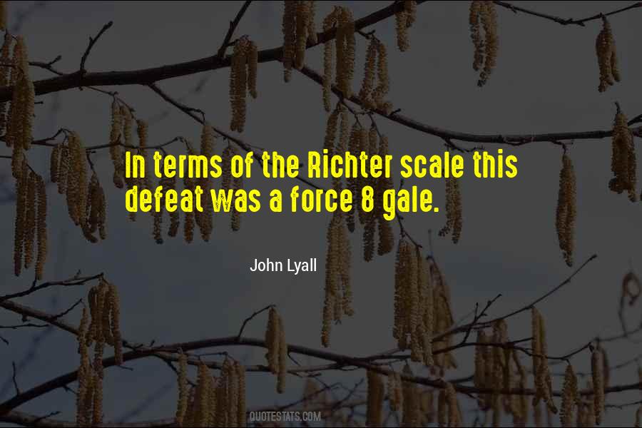 Richter Scale Quotes #1140880