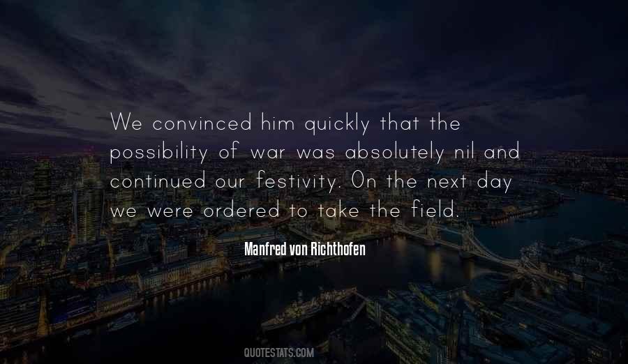 Richthofen Quotes #540303