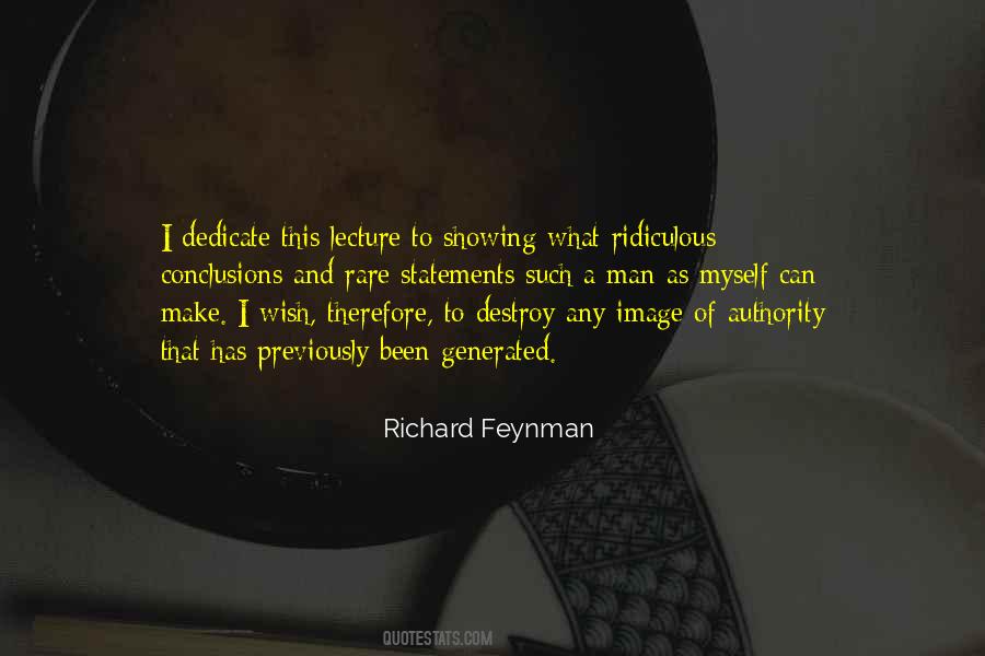 Quotes About Richard Feynman #120418