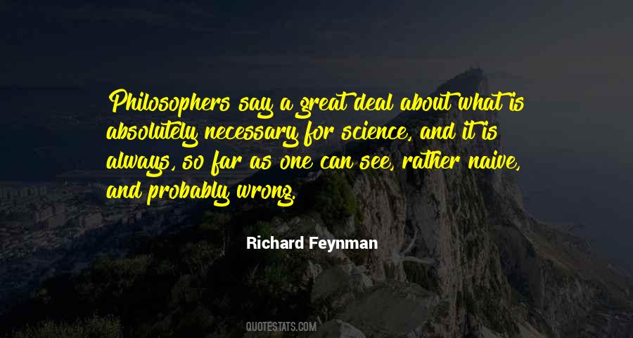 Quotes About Richard Feynman #132354