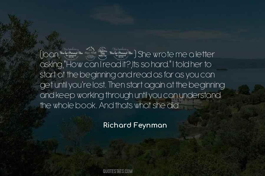 Quotes About Richard Feynman #146249