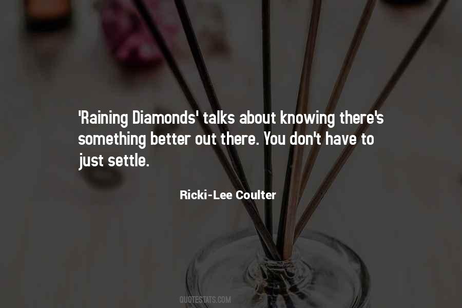Ricki Lee Quotes #1777098