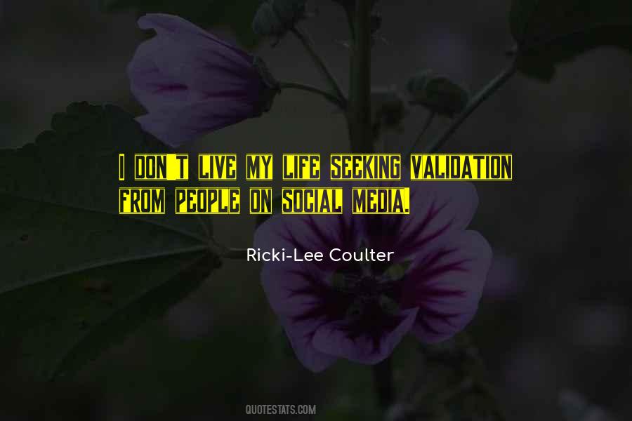 Ricki Lee Quotes #574663