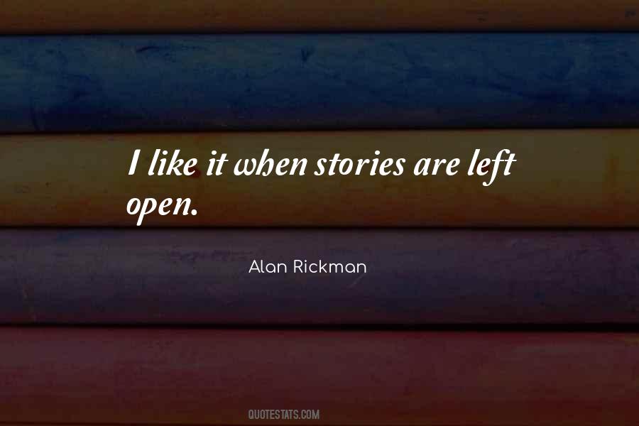 Rickman Quotes #1235638