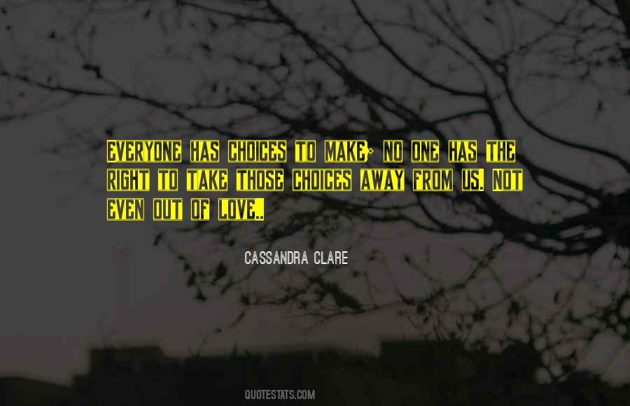 Quotes About Cassandra Clare #8521