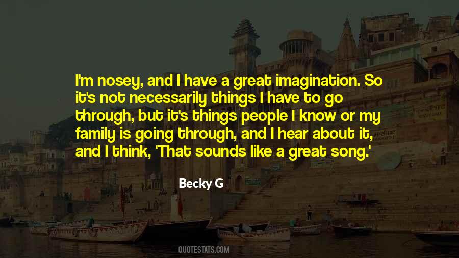 Quotes About Becky G #360580