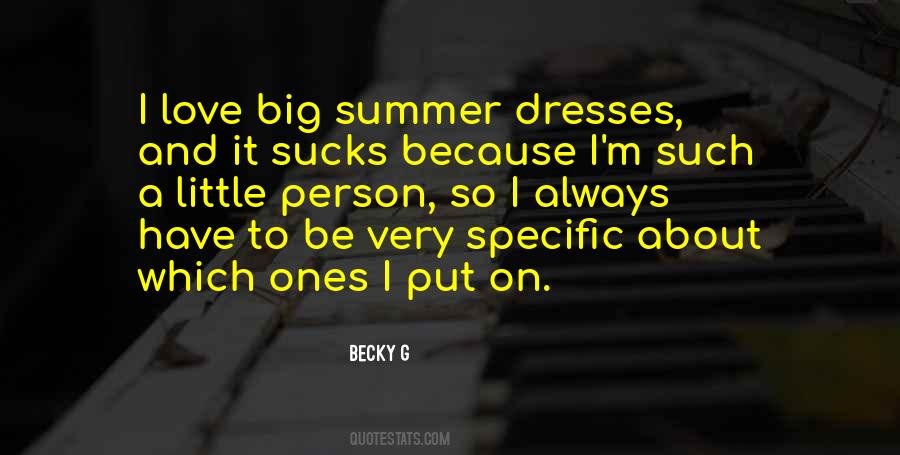 Quotes About Becky G #382292