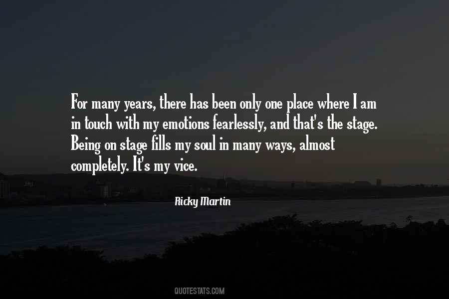 Ricky Martin's Quotes #1438859