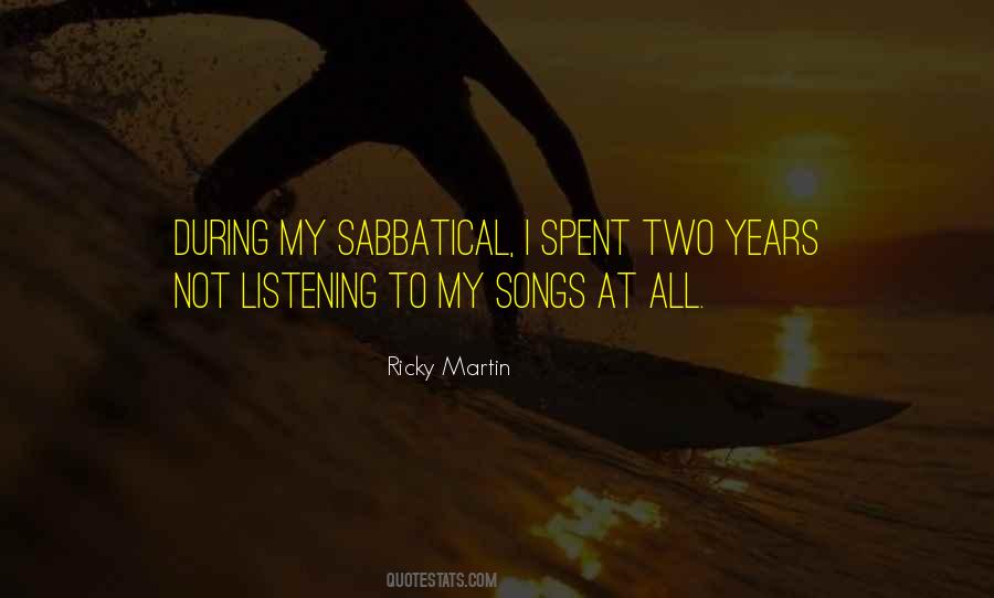 Ricky Martin's Quotes #418412