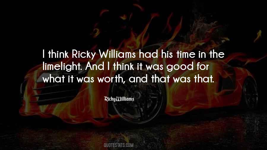 Ricky Quotes #910947
