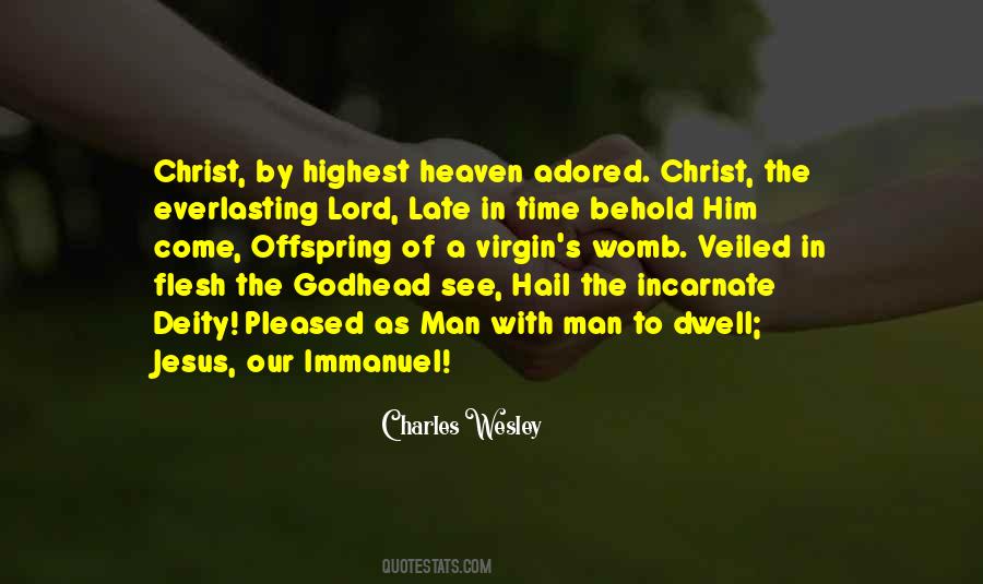 Quotes About Charles Wesley #1391945