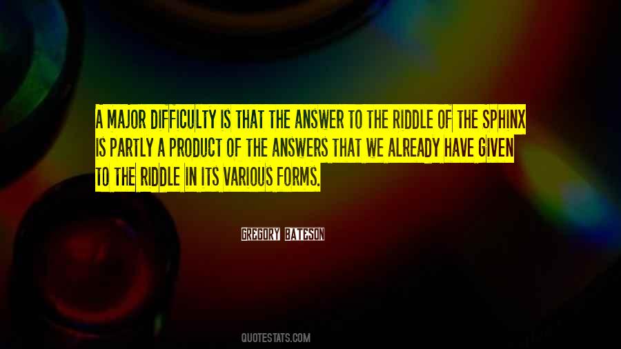 Riddle Quotes #191478