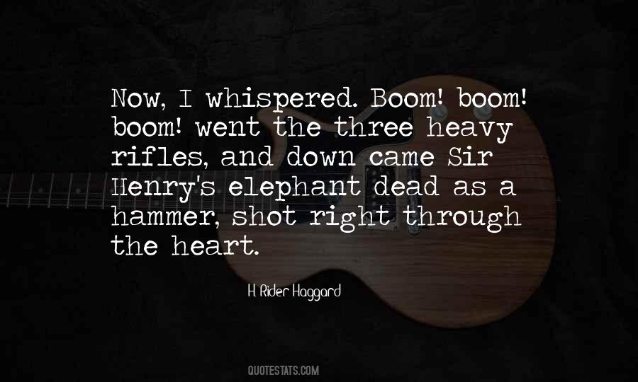 Rider Haggard Quotes #968670