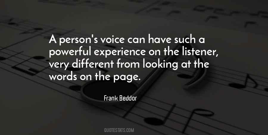 Quotes About Beddor #761050