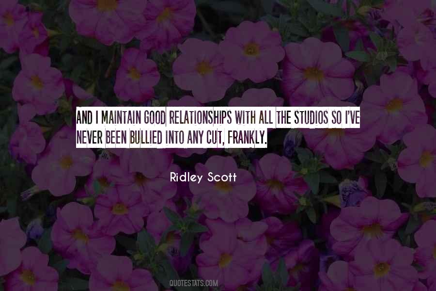 Ridley Quotes #163277
