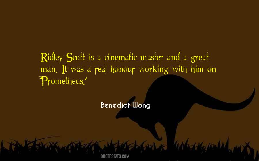 Ridley Quotes #817438