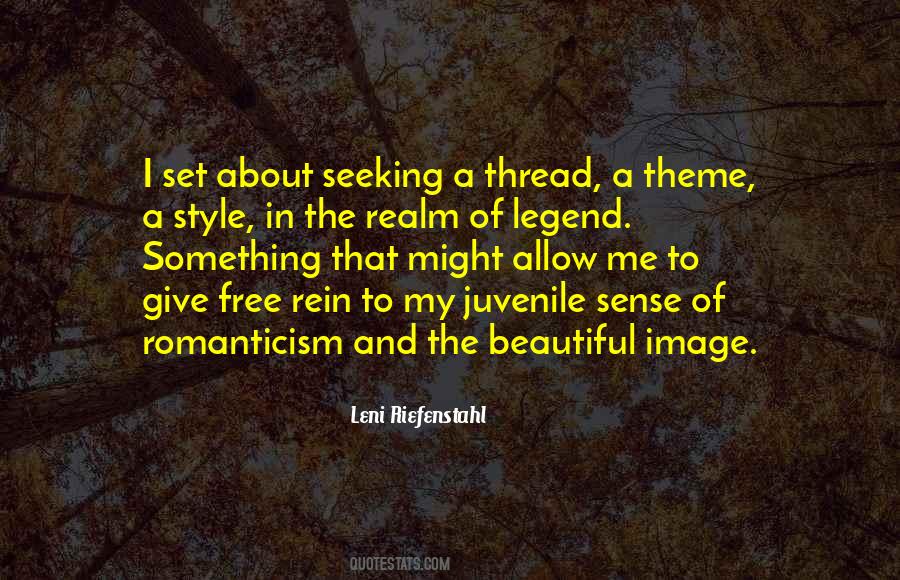 Riefenstahl Quotes #1589860