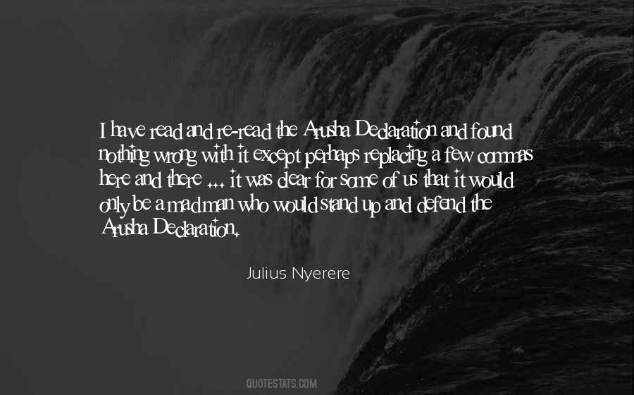 Quotes About Arusha #1242936