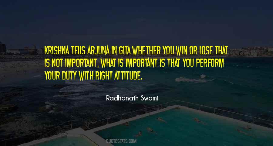 Right Attitude Quotes #556946