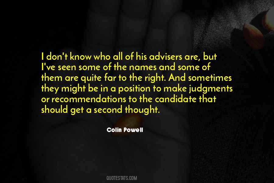 Right Candidate Quotes #1390317
