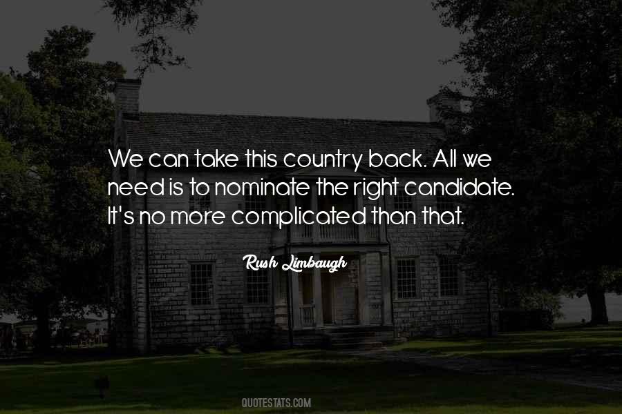 Right Candidate Quotes #401894