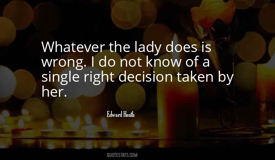 Right Decision Quotes #1679556