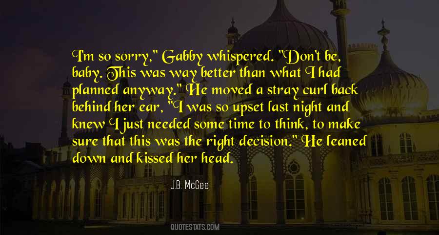 Right Decision Quotes #609357