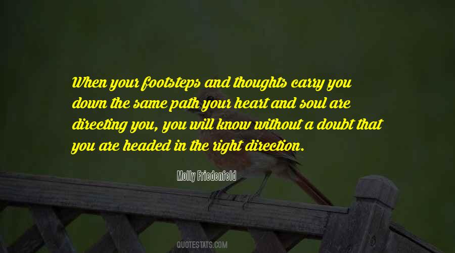 Right Direction In Life Quotes #330990